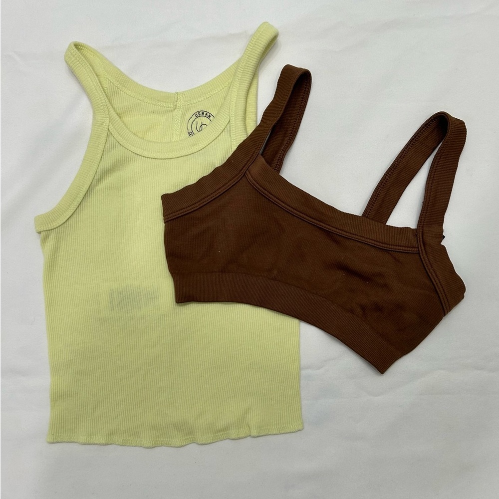 Urban Outfitters tank and bralette size XS